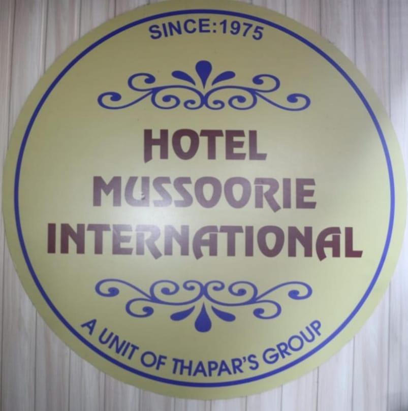 Hotel Mussoorie International Екстер'єр фото